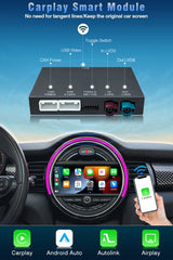 Wireless CarPlay Android Auto Decoder for Mini Cooper 2011–2018 CarPlay Retrofit Module AUTOTOP