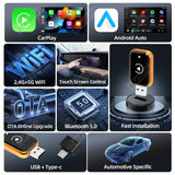Wireless CarPlay Android Auto Adapter for Honda VW