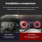 Digital LCD Instrument Cluster for Jaguar XF 2010–2020 Android Head Unit Aotsr