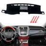 Premium Plush Dashboard Mat for Toyota Crown S200