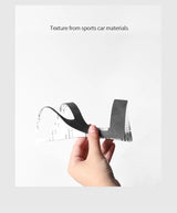 BMW Suede Gear Shift Panel Trim Frame Sticker Anti Scratch Car Interior Accessory