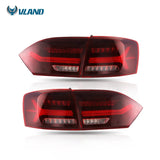 Jetta LED Tail Lights Sequential Red for VW 2011-2014 Car Interior Accessory Vland