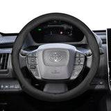 Breathable Leather Steering Wheel Cover for Toyota Car Interior Accessory Hocasen