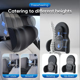 Car Seat Neck Pillow Lumbar Support Set - Universal Ergonomic Headrest for Driving Comfort Car Interior Accessory OEM