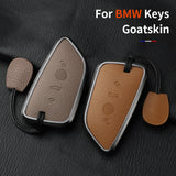 Aluminium Alloy Car Key Case Cover for BMW 1 3 5 7 Series x1 x3 x5 x7 Car Key Accessory OEM