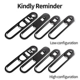 Carbon Fiber Switch Panel Cover for Mini Cooper F60 Car Interior Accessory OEM