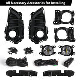 LED Fog Lamp Kit for Toyota Yaris Ativ 2022 Car Interior Accessory MAGIC COLORM Led White