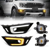 LED DRL Fog Lights for Ford Ranger Raptor 2024 LED Ambient Light MAGIC COLORM
