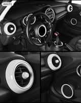AC Knob Trim for MINI COOPER F55 F56 F57 (4 Pcs)