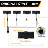 LED Grille Lights for Jeep Wrangler JL 2024 2025 LED Ambient Light MAGIC COLORM