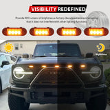 LED Grille Clearance Light Smoked Lens for Ford Bronco LED Ambient Light iJDM
