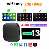 Wireless Android 13 AI Box for Toyota Mazda Hyundai Haval Ford
