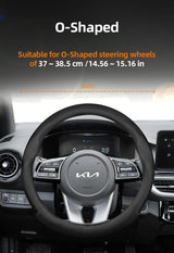 Steering Wheel Cover Breathable for Kia Models Car Interior Accessory Hocasen