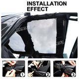 Sunshade Heat Mesh Cover for Jeep Wrangler JL 2018+ Car Interior Accessory HEBE