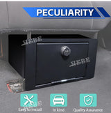 Rear Seat Lockable Storage Box for Jeep Wrangler JK JL Car Interior Accessory HEBE