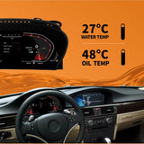 12.3" Digital LCD Instrument Cluster for BMW 5, X5, X6 Android Head Unit ZJCGO