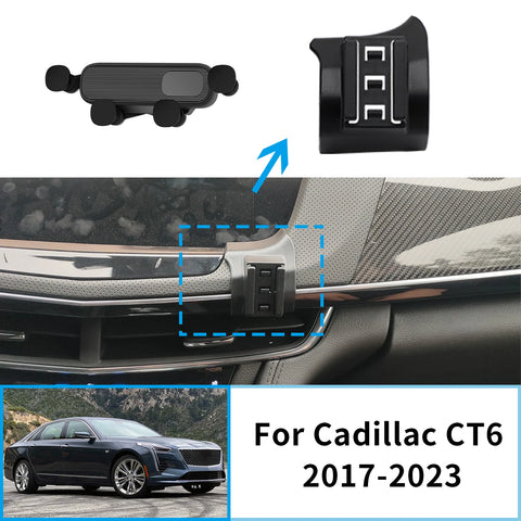 Smart Wireless Charging Phone Holder for Cadillac CT6 2017–2023 Car Phone Holder CATUSIKI