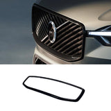 Bright Black Grille Trim Cover for Volvo XC60 XC90 Car Interior Accessory LINGLUYANG