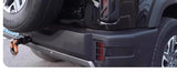 BAIC BJ40 2024-2026 Tail Light Lamp Cover Trim Anti-Scratch Protective Frame ABS Black Modified