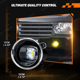LED Fog Lamps for Land Rover Discovery 3 Range Rover 2006 LED Ambient Light MAGIC COLORM