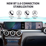 24.6-Inch Passenger Co-Pilot Screen for Mercedes Benz GLC 2015-2021 Android Head Unit Aotsr