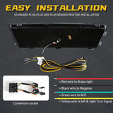 Tesla Model Y 3-in-1 Rear Bumper LED Light Assembly Car Interior Accessory MAGIC COLORM