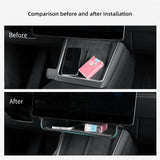 Smabee Car Display Screen Hanging Box Tray Organizer Accessories for Tesla Model Y, June 2025 Car Display Screen Hanging Box