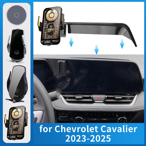 Wireless Charging Phone Mount for Chevrolet Cavalier 2023–2025 Car Phone Holder CATUSIKI