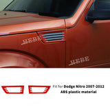 Interior Decoration Cover Stickers for Dodge Nitro 2007-2012