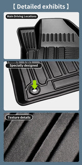 TPE All-Weather Floor Mats and Trunk Liner for Pajero Sport Car Floor Mat OEM