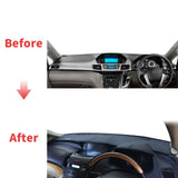 Custom Fit Dashboard Sunshade Mat for Honda Odyssey 2009-2013 Dashboard Mat CATUSIKI