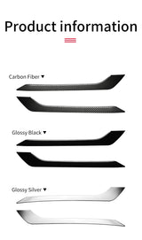 Rear Fog Light Trim Stainless Steel for Tesla Model 3
