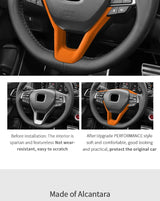 For Honda Accord 10th Gen & Inspire 2018-2022 Steering Wheel Boot Cover Trim Sticker Car Interior Accessories Car Interior Ac