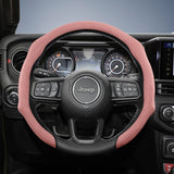 Jeep Premium Suede Steering Wheel Cover