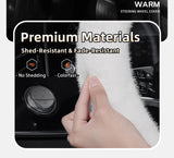 Peugeot Long Plush Warm Non-Slip Steering Wheel Cover