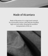 For Audi A4L A4 S4 A5 S5 Made of Alcantara Door Handle Bowl Trim Protective Sticker Anti-Scratch Car Interior Tuning Accessor