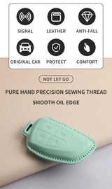 Buick Envision, Gl8, Lu Zun, Avenir, Phev, Century Leather Car Remote Key Case Cover Car Key Cover OEM