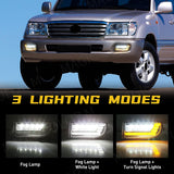 LED Fog Light DRL Turn Signal for Toyota LC100 LED Ambient Light MAGIC COLORM