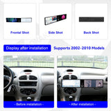24.6" Dual Screen Android Head Unit for Peugeot 206 2002–2010