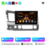 10-inch Android 12 Multimedia Radio for Honda Civic 2005–2012