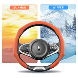 Suede Steering Wheel Cover for GWM Ora Universal Car Interior Accessory Hocasen