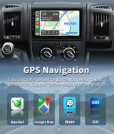 9-inch QLED Android Head Unit for Fiat Ducato 2006–2022
