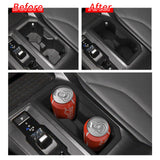 SMABEE for Toyota RAV4/Wildlander 2026 Cup Holder Storage Tray Shock-Absorbing Central Armrest Cup Box Silicone Accessories L