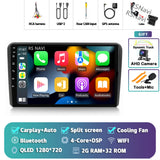 2K QLED Android 15 Multimedia Head Unit for Audi A3 2003–2013