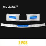 For Leapmotor T03 2024 2025 2026 Car Rear Bumper Cover Trunk Sill Plate Guard Car Accessories Stainless Steel Protector Parts