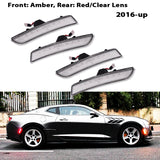 Amber/Red LED Side Markers For Chevy Camaro 10-16