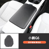 For XPeng G6 Car Armrest Box Protective Cover Original Car Color Leather Armrest Box Cover