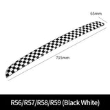 Rear Trunk Decorative Strip Cover for Mini Cooper R56