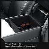 Smabee for Tesla Model Y Launch 2025 Juniper/Model 3 Highland Car Center Console Armrest Storage Box Tray Accessories Tidying
