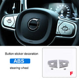 Interior Decoration Sticker Trim for Volvo XC60 2018
